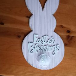 Wall Decor,Easter Wall Decor,Easter 🐇 Bunny, Wooden Wall Decor