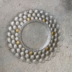 Salad Plate With Many Circles