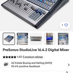 PreSonus StudioLive 16.4.2 Digital Mixer