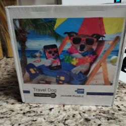 Travel Dog Jigsaw Puzzle