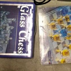 Glass Chess And Checkers