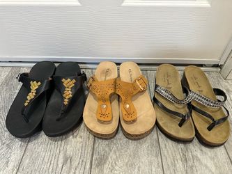 Women’s Sandals –$10 Each