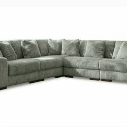 New Gray Lindyn 5pc Sectional sofa