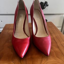 Nine  West Red Heel Size 6.5 