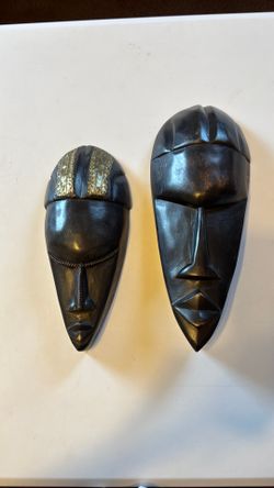 Masks wall art