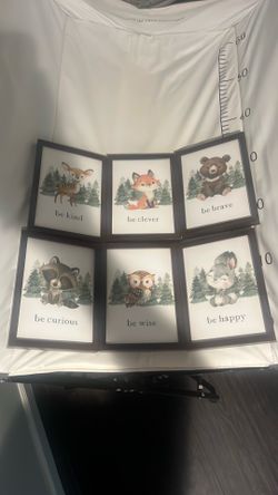 Forest theme nursery pictures
