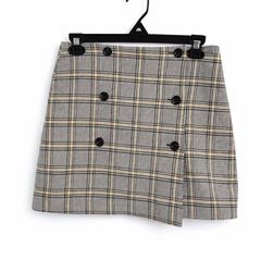 Vintage-Inspired Plaid Skirt – Classic Preppy Retro Style