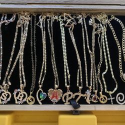 Gold Platted Necklaces 