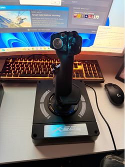X56 Rino PC stick and throttle with box need gone today