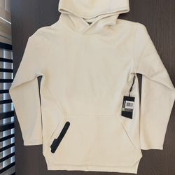 Alphalete ELMTS Fitted Hoodie - Cream Mens Medium