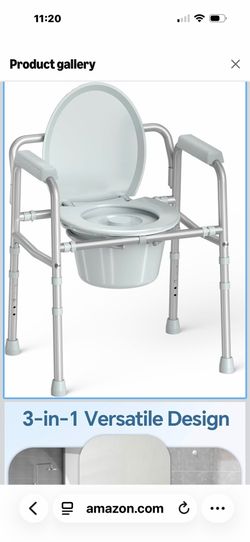 Commode chair 3 in 1