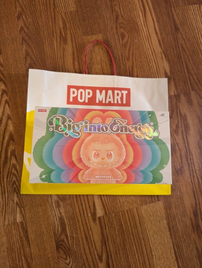 Pop Mart Big Into Energy Labubu Full Set