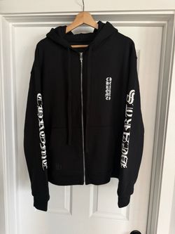 Chrome Hearts Vertical Logo Thermal Zip Up