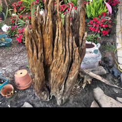 Outdoor Wood Decor Piece