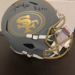 San Francisco 49ers FRANK GORE Full Size Replica Helmet 