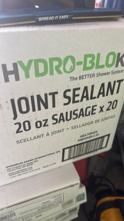 Hydro Blok pan and glue