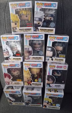 Lot of 12 Naruto Shippuden Funko Pop