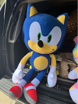 Sonic plushie from OC fair