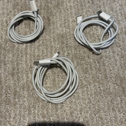 Apple Cables: USB-C / Lightning - All Three