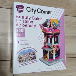 Beauty salon city corner blocks 358pcs