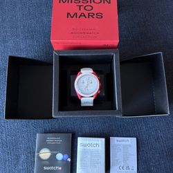 Omega X Swatch MoonSwatch Mission to Mars Watch