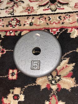 5 pound plate