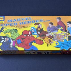 1992 Marvel Super Heroes Trading Cards Boardgame Factory Sealed Box Complete