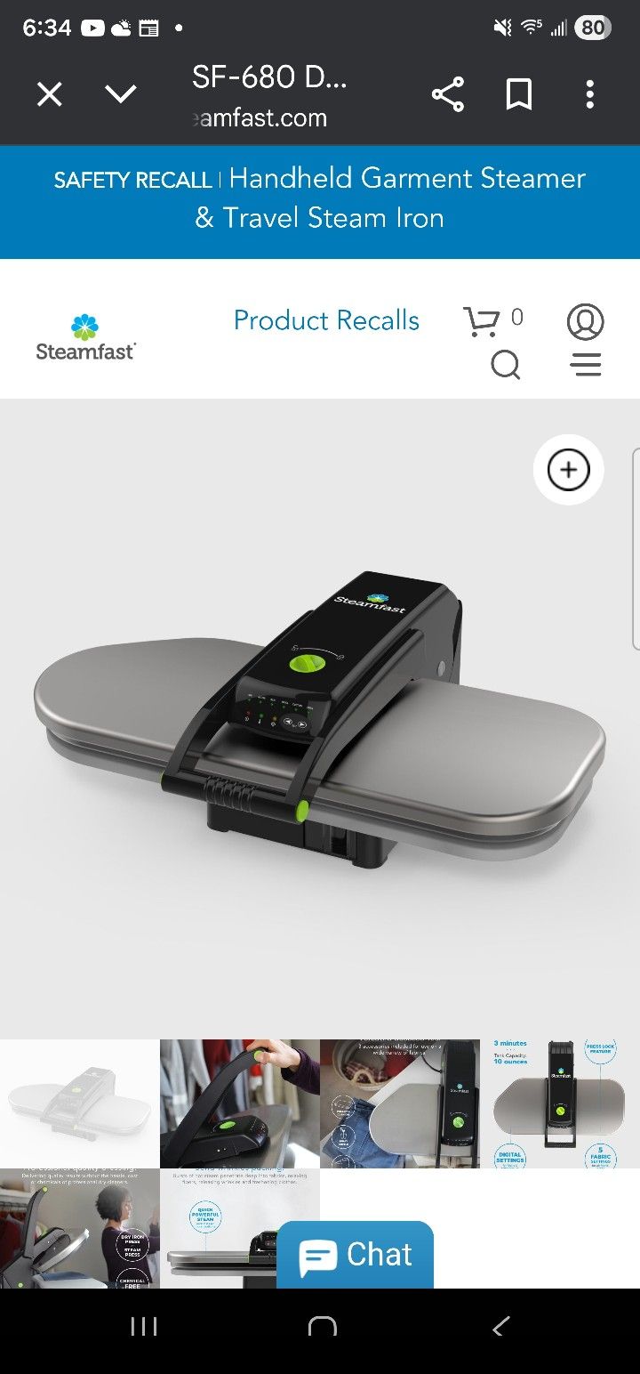 STEAMFAST DIGITAL STEAM PRESS