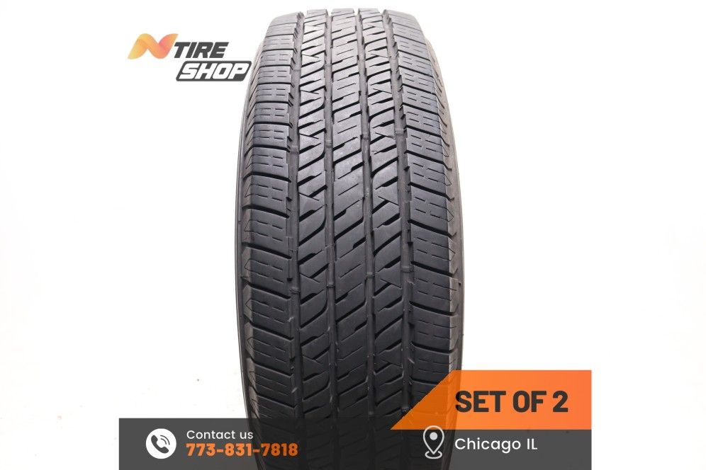 Set of 2 Used 11.5/32 LT 245/75R16 120/116R Bridgestone Dueler H/T 685