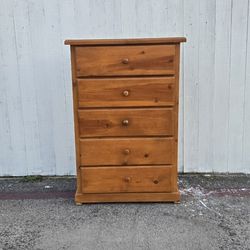 Solid Wood Dresser 