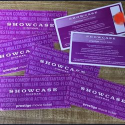 SALE:: Showcase Cinemas movie ticket  deal $11.00 each one movie ticket no expiration! NO OFFER LOW ME NO ANYMORE FOREVER! Read description pls!