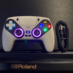 Gamrombo LED Wireless Controller for PS5, Compatible with PS5 Pro/Slim/PC