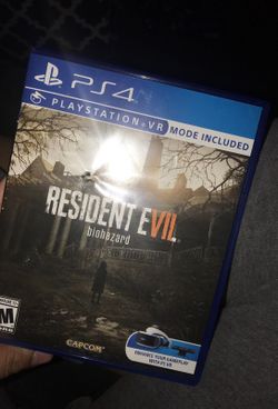 Resident evil for ps4