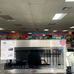 STAINLESS STEEL SAMSUNG MICROWAVE OVEN