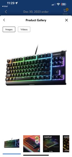 Gaming Keyboard Steel series