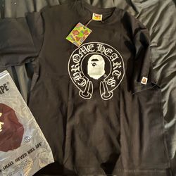 Bape x chrome hearts size medium
