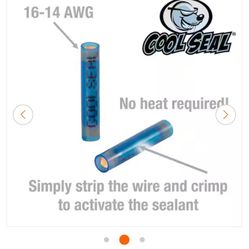 16-14 AWG Cool Seal Cold-Shrink Butt Splice Terminal (25-Pack)