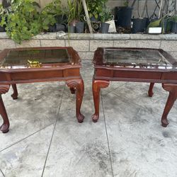 Wooden End Tables 