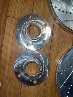 Aerogenics Acura TL-S Brembo Hubcentric Big Brake Kit Adapters With Front Rotors for 2006-2015 Honda Civic Si Coupe/Sedan FG2 FA5 FG4 FB6