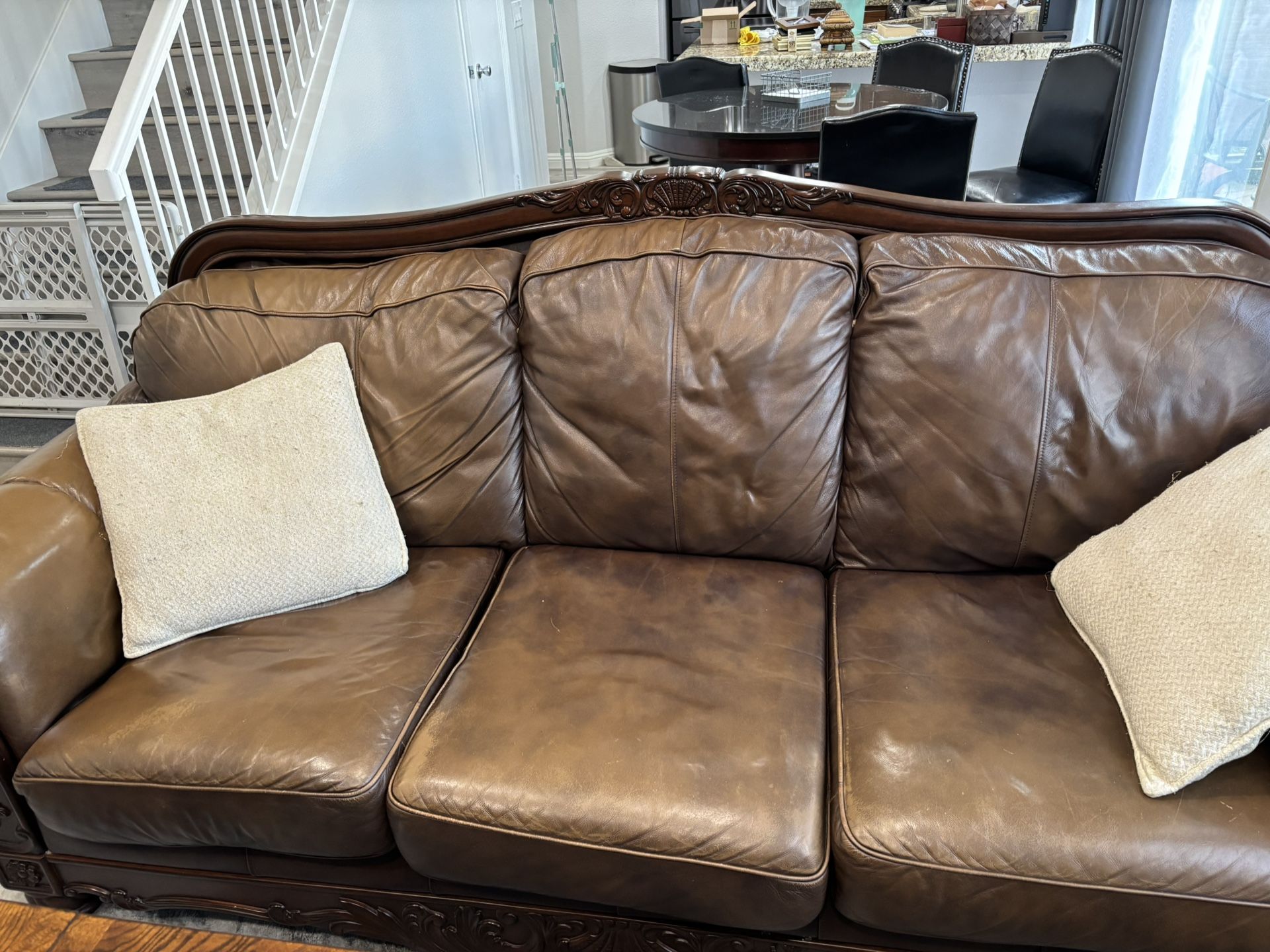 Sofa Couch Loaf Set Sala 3 Piezas
