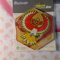 Pokemon Honey-Comb Acrylic Magnet Big Vol.4 Ho-Oh