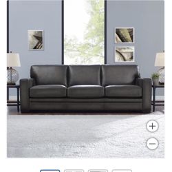 Luca Top Grain Leather Sofa