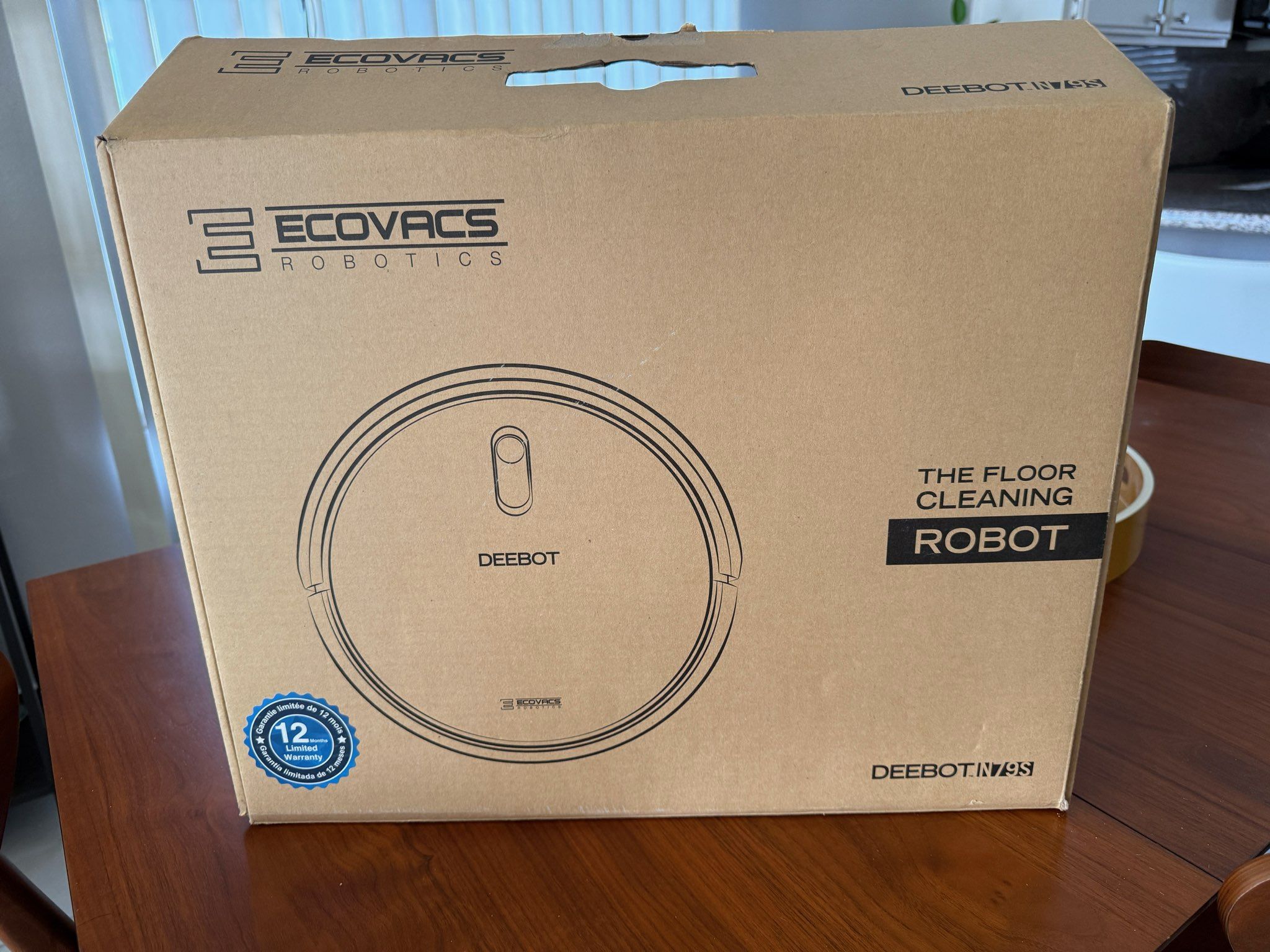 ECOVACS DEEBOT N79S Robotic Vacuum Cleaner with Max Power Suction