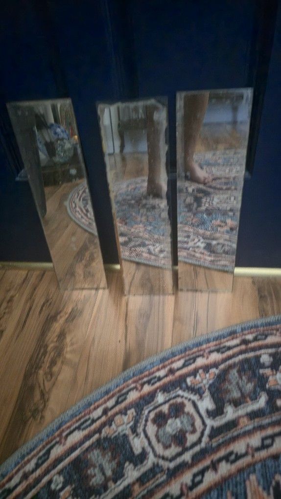 10 12×4 Pieces Of Antique Mirror Panes