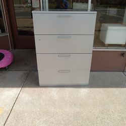 Nice Stainless Steel File Cabinet. No Key