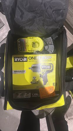 ryobi 18v 1/2” “High Torque Impact Wrench”