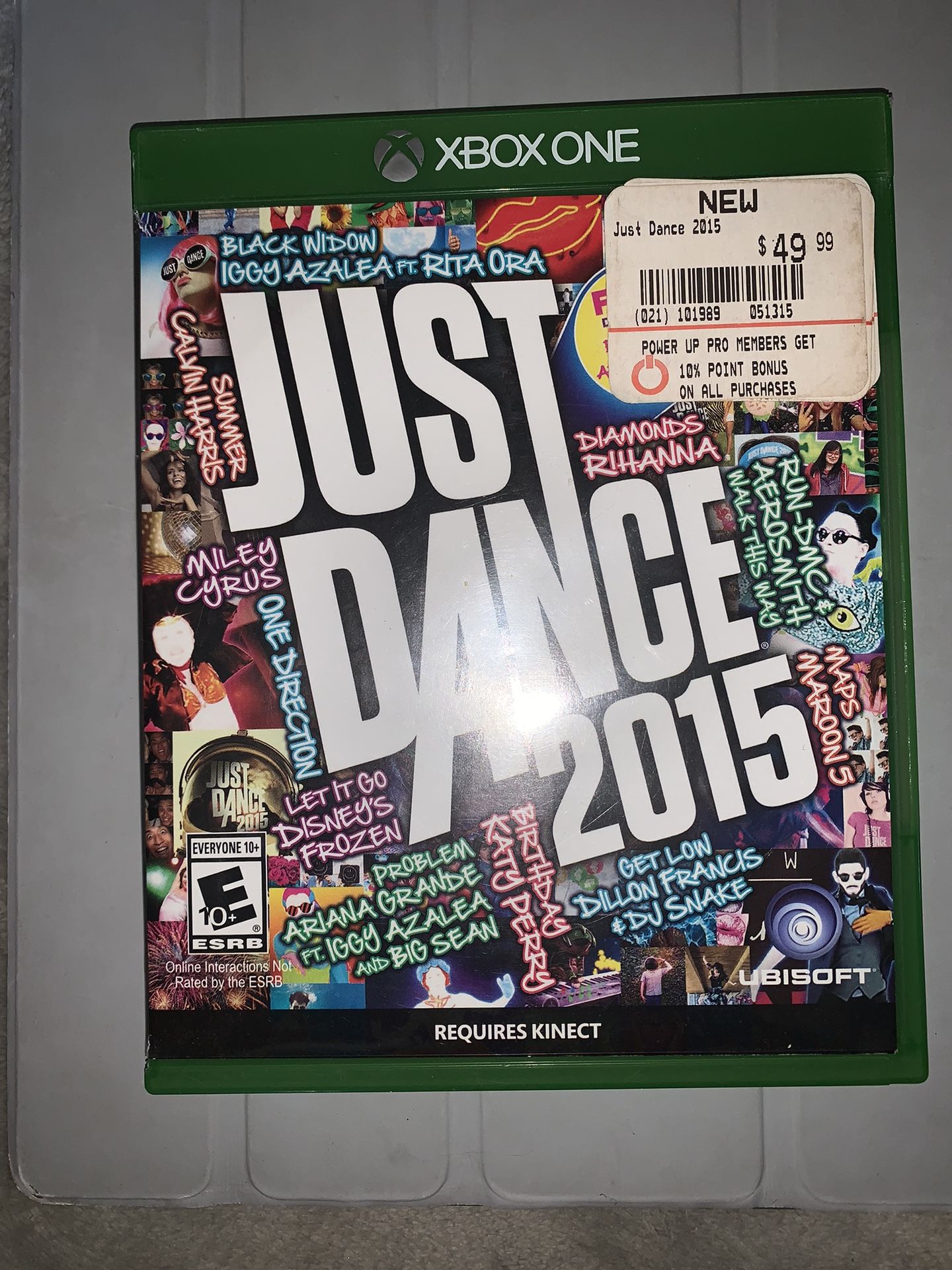 Xbox One Game (Just Dance 2015) Kinect Only