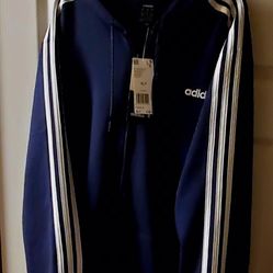 Navy Blue XLT Zip Up Jacket 