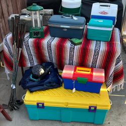Ice Chests , Golf Clubs & Storage Tote