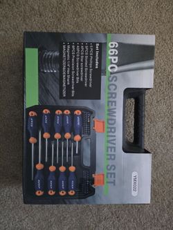 SUNHZMCKP Magnetic Screwdriver Set 66-Piece